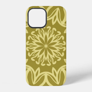 Geometrische bloemige achtergrond. Tribale etnisch iPhone 12 Hoesje