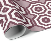 Geometrische Bloemige Pastel Cadeaupapier (Rol Hoek)