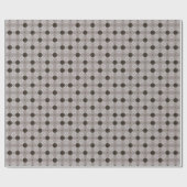 Geometrische bloemvormen inpakpapier (Vlak)