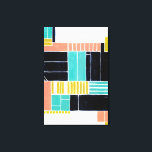 Geometrische blokken canvas afdruk<br><div class="desc">Geometrische klokken. Artiest: Grace Popp. Afbeelding-ID: 150774FN.</div>