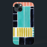 Geometrische blokken Case-Mate iPhone case<br><div class="desc">Geometrische blokken. Artiest: Grace Popp. Afbeelding-ID: 150774FN.</div>