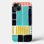 Geometrische blokken Case-Mate iPhone case (Achterkant)