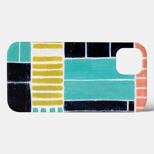 Geometrische blokken Case-Mate iPhone case (Achterkant (horizontaal))