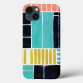 Geometrische blokken Case-Mate iPhone case (Achterkant)