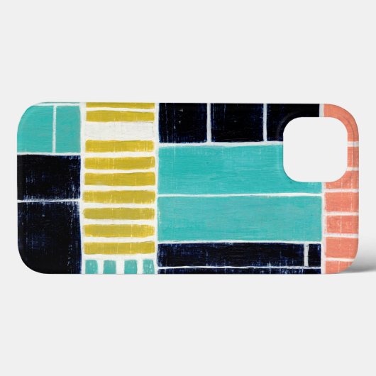 Geometrische blokken Case-Mate iPhone case (Achterkant (horizontaal))