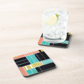 Geometrische blokken drankjes onderzetter (Rechterzijde)