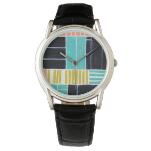 Geometrische blokken horloge