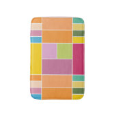 Geometrische blokken speeltijd badmat (Voorkant Verticaal)