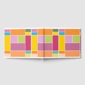 Geometrische blokken speeltijd gastenboek (Volledig)