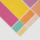 Geometrische blokken speeltijd tissuepapier (Detail)