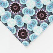 Geometrische Bonanza fleece deken (Hoek)