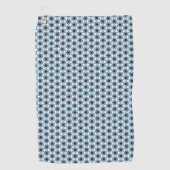 Geometrische Bonanza Golfhanddoek (Voorkant)