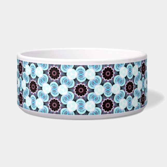 Geometrische Bonanza Pet Bowl Voerbakje (Voorkant)