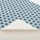 Geometrische Bonanza Sherpa Blanket Deken (3/4)