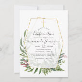 Geometrische bosherbarium bevestiging kaart (Voorkant)