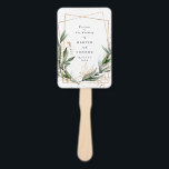 Geometrische botanische Eucalyptus Golden Greenery Handwaaier<br><div class="desc">Geometrisch botanisch Eucalyptus Golden Greenery Wedding Programme Hand Fan #pampasgras #junglebruiloft #jungleuitnodiging #coralbruilbruiloft #bruildingmenu #desertwedding #lasvegasbruiloft #terracottabruiloft #peachbruilbruilbruiloft #pampasweddenmenu #pampas #terracotta #koral #peach #naturalbruilgras #driedras #driedras #rijedras #rijdgras edpampas #wabisabibruil#naturebruiloft</div>