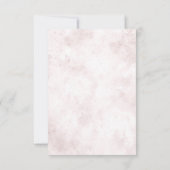 Geometrische botanische RSVP Waterverf van Blush P (Achterkant)