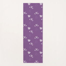 Geometrische botervliegen yogamat