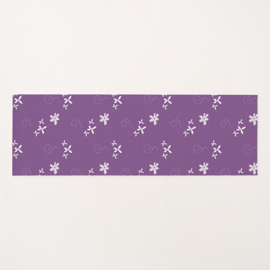 Geometrische botervliegen yogamat (Voorkant (horizontaal))