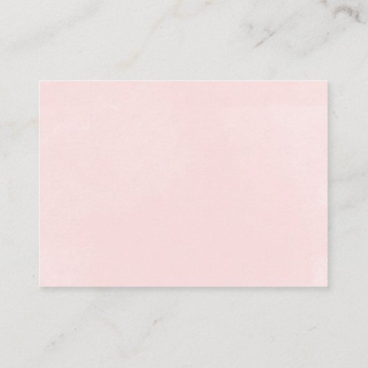 Geometrische Bourgogne Blush Bloemen Recept Verzoe Informatiekaartje (Achterkant)