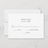 Geometrische bruine bloem Eucalyptus Trouw RSVP (Achterkant)