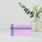 Geometrische Business Guard Visitekaartje (Staand voorkant)