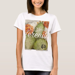 Geometrische Cactus Blossom Vrouwen Spiertank T-shirt