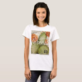 Geometrische Cactus Blossom Vrouwen Spiertank T-shirt (Voorkant volledig)