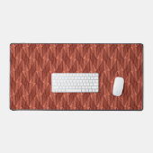 Geometrische Cedar Desk Mat (Keyboard & Muis)