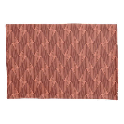 Geometrische Cedar Pillowcases (2 grootten) Kussensloop (Voorkant-Links)