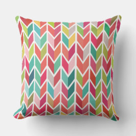 Geometrische Chevron Arrow Aztec Patroon Kussen