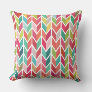 Geometrische Chevron Arrow Aztec Patroon Kussen