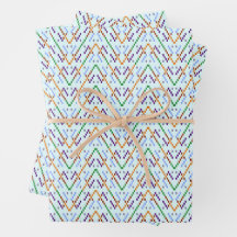 Geometrische Chevron Zigzag Mozaïek Naadloos Patro