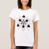 geometrische cirkel t-shirt (Voorkant)