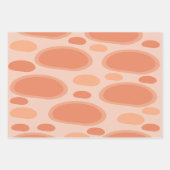 geometrische cirkelkunst inpakpapier vel (Voorkant)