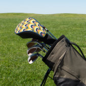 Geometrische cirkelpatroon golfheadcover (Insitu)