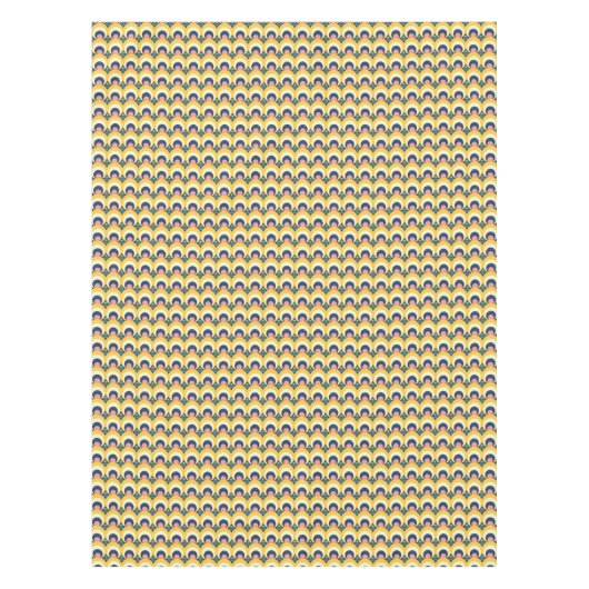 Geometrische cirkelpatroon tafelkleed (Voorkant)