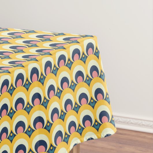 Geometrische cirkelpatroon tafelkleed (Voorbeeld)