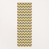 Geometrische cirkelpatroon yogamat (Voorkant)