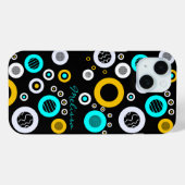 Geometrische cirkels abstract Case-Mate iPhone case (Achterkant (horizontaal))