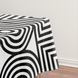 Geometrische cirkels en vierkanten tafelkleed