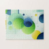 Geometrische cirkels legpuzzel (Horizontaal)