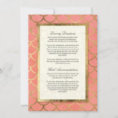 Geometrische cirkels met schelpvormige schelpdiere kaart (Voorkant)