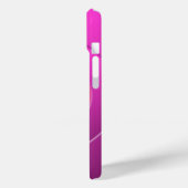 Geometrische cirkels Modern Roze met veel Initiale Case-Mate iPhone Case (Achterkant / Links)