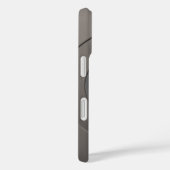 Geometrische cirkels Moderne Zilver met eventuele  Case-Mate iPhone Case (Achterkant / Rechts)