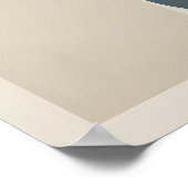 Geometrische cirkels Patroon Modern Abstract Poste Poster (Hoek)