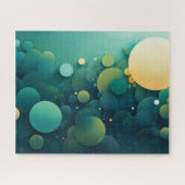 Geometrische cirkels puzzel legpuzzel (Horizontaal)