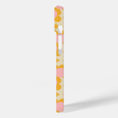 Geometrische cirkelvormig midden ventilatorpatroon Case-Mate iPhone case (Achterkant / Links)