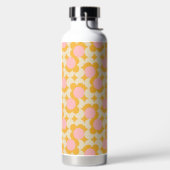 Geometrische cirkelvormig midden ventilatorpatroon waterfles (Links)