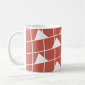 Geometrische controles driehoekspatroon koffiemok (Links)